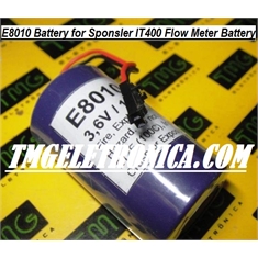 E8010 - Bateria CRC 2019 Lithium Battery 3.6V 19Ah do medidor de fluxo Sponsler IT400 - Remote Rate Indicator IT400 MN, T400-R2c - E8010 - Bateria de lítio Remote Rate Indicators